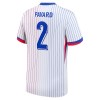 Maglia ufficiale Francia Pavard 2 Trasferta Euro 2024 per Uomo